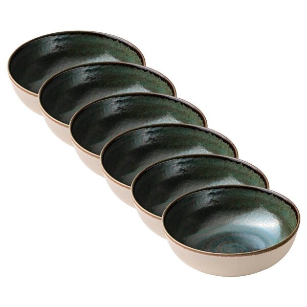 HEART & SOUL Schalen Perfect Match Avocado grün Ø 19,0 cm, 6 St.