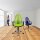Topstar Bürostuhl Open Point P Plus, OP79A T38 Stoff blau, Gestell chrom
