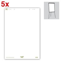 Ursus® Flipchart-Papier Green blanko 68,0 x 99,0 cm,...