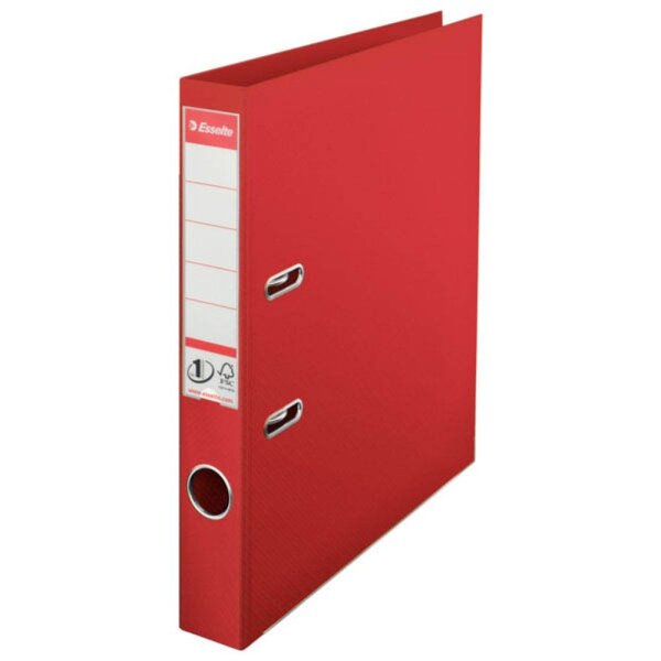 Esselte No.1 POWER Ordner rot Kunststoff 5,0 cm DIN A4, 1 St.
