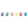 SES Creative® Fingerfarben farbsortiert 6x 120,0 ml, 1 St.
