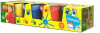 SES Creative® Fingerfarben farbsortiert 4x 150,0 ml, 1 St.