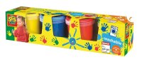 SES Creative® Fingerfarben farbsortiert 4x 150,0 ml, 1 St.