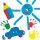 SES Creative® Fingerfarben farbsortiert 4x 150,0 ml, 1 St.