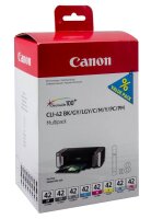Canon CLI-42 BK/C/M/Y/PC/PM/GY/LGY schwarz, cyan,...
