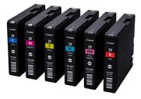 Canon PGI-29 C/M/Y/PC/PM/R cyan, magenta, gelb, Foto cyan, Foto magenta, rot Druckerpatronen, 6er-Set