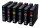 Canon PGI-29 C/M/Y/PC/PM/R cyan, magenta, gelb, Foto cyan, Foto magenta, rot Druckerpatronen, 6er-Set