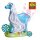 SES Creative® Gipsgießen-Set Glitzer Pfernd mit Mähne mehrfarbig
