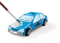 SES Creative® Gipsgießen-Set Autos mehrfarbig