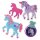 SES Creative® Bügelperlen Set Einhorn mehrfarbig