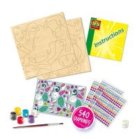 SES Creative® Diamond Painting 3D Einhörner...