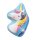 SES Creative® Gipsgießen-Set Glitzer Einhörner und Regenbogen mehrfarbig