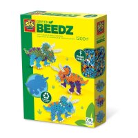 SES Creative® Bügelperlen Set GREEN BEEDZ...