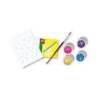 SES Creative® Klebetattoo-Set Fashion Glitter verschiedene Motive,