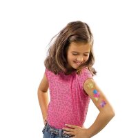 SES Creative® Klebetattoo-Set Fashion Glitter verschiedene Motive,