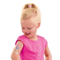 SES Creative® Klebetattoo-Set Galaxy Einhorn verschiedene Motive, 1 Blatt  ( 14764 )