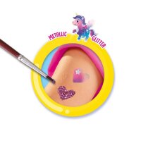 SES Creative® Klebetattoo-Set Galaxy Einhorn verschiedene Motive, 1 Blatt  ( 14764 )