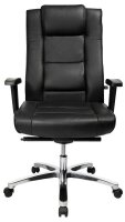 Topstar Chefsessel Sitness Director 10, SK739T A80 Leder schwarz, Gestell alu