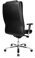Topstar Chefsessel Sitness Director 10, SK739T A80 Leder schwarz, Gestell alu