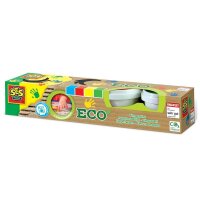 SES Creative® Eco Fingerfarben farbsortiert 4x 150,0...