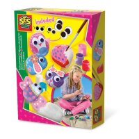 SES Creative® Bastelset Steine bemalen mehrfarbig