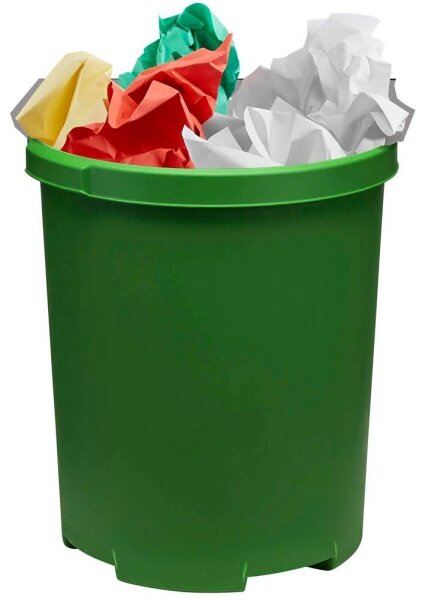 HAN Klassik XXL Papierkorb 50,0 l grün, 1 St.