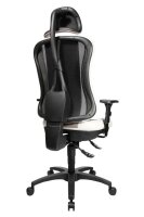 Topstar Bürostuhl Head Point RS, HE300 S033X Stoff weiß, Gestell schwarz