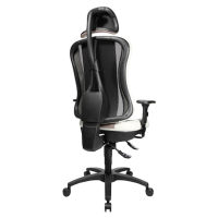 Topstar Bürostuhl Head Point RS, HE300 S033X Stoff weiß, Gestell schwarz