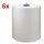TORK Handtuchrollen Matic® H1 Universal Extra lang 1-lagig weiß, 6 Rollen