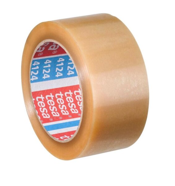 tesa Packband tesapack® 4124 ultra strong transparent 50,0 mm x 66,0 m 1 Rolle