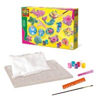 SES Creative® Gipsgießen-Set Glitzer...