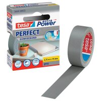 tesa extra Power® Perfect Gewebeband grau 19,0 mm x...