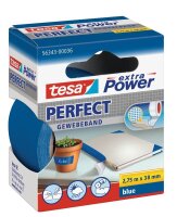 tesa extra Power® Perfect Gewebeband blau 38,0 mm x...