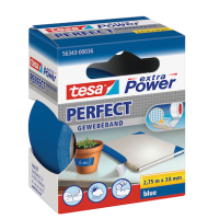 tesa extra Power® Perfect Gewebeband blau 38,0 mm x...