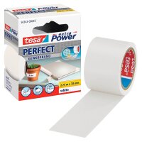 tesa extra Power® Perfect Gewebeband weiß 38,0...