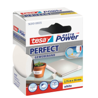 tesa extra Power® Perfect Gewebeband weiß 38,0...