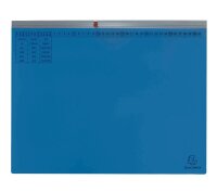 Exacompta Hängehefter Exaflex Karton blau DIN A4 1x...