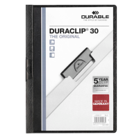DURABLE Klemmhefter DURACLIP schwarz, 25 St.