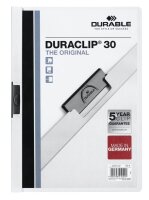 DURABLE Klemmhefter DURACLIP weiß, 25 St.