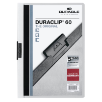 DURABLE Klemmhefter DURACLIP weiß, 25 St.