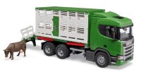 bruder Scania Super 560R Tiertransport-LKW 03548...
