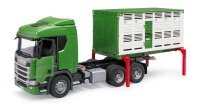 bruder Scania Super 560R Tiertransport-LKW 03548...