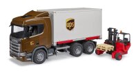 bruder Scania Super 560R Logistik-LKW UPS 03582...