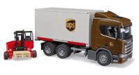 bruder Scania Super 560R Logistik-LKW UPS 03582 Spielzeugauto