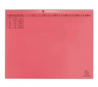 Exacompta Hängehefter Exaflex Karton rot DIN A4 2x...