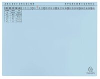 Exacompta Hängehefter Exaflex Karton hellblau DIN A4...