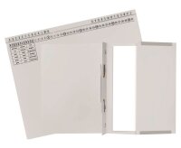 Exacompta Hängehefter Exaflex Karton grau DIN A4 1x...
