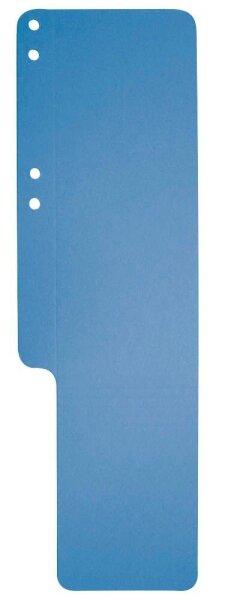 Exacompta Aktenschwänze blau, 100 St.