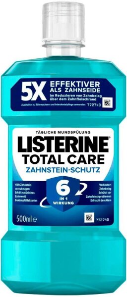LISTERINE® TOTAL CARE ZAHNSTEIN-SCHUTZ Mundspülung 500 ml