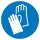 SafetyMarking® Gebotsaufkleber "Handschutz benutzen" rund 10,0 cm, 1 St.